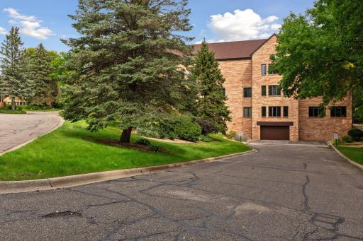 Drive into the heated, underground garage