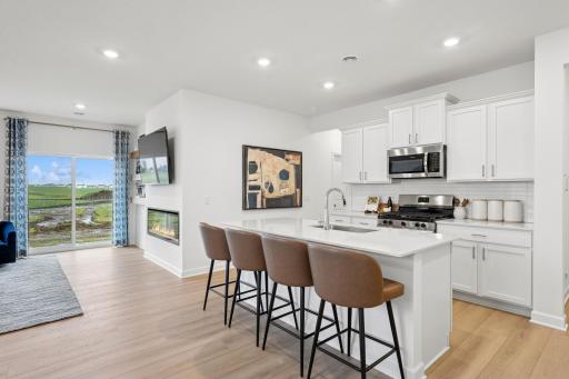 (Photo of a model home, actual finishes may vary)