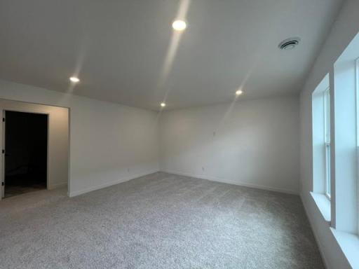 (Photo is of the actual home in progress.)