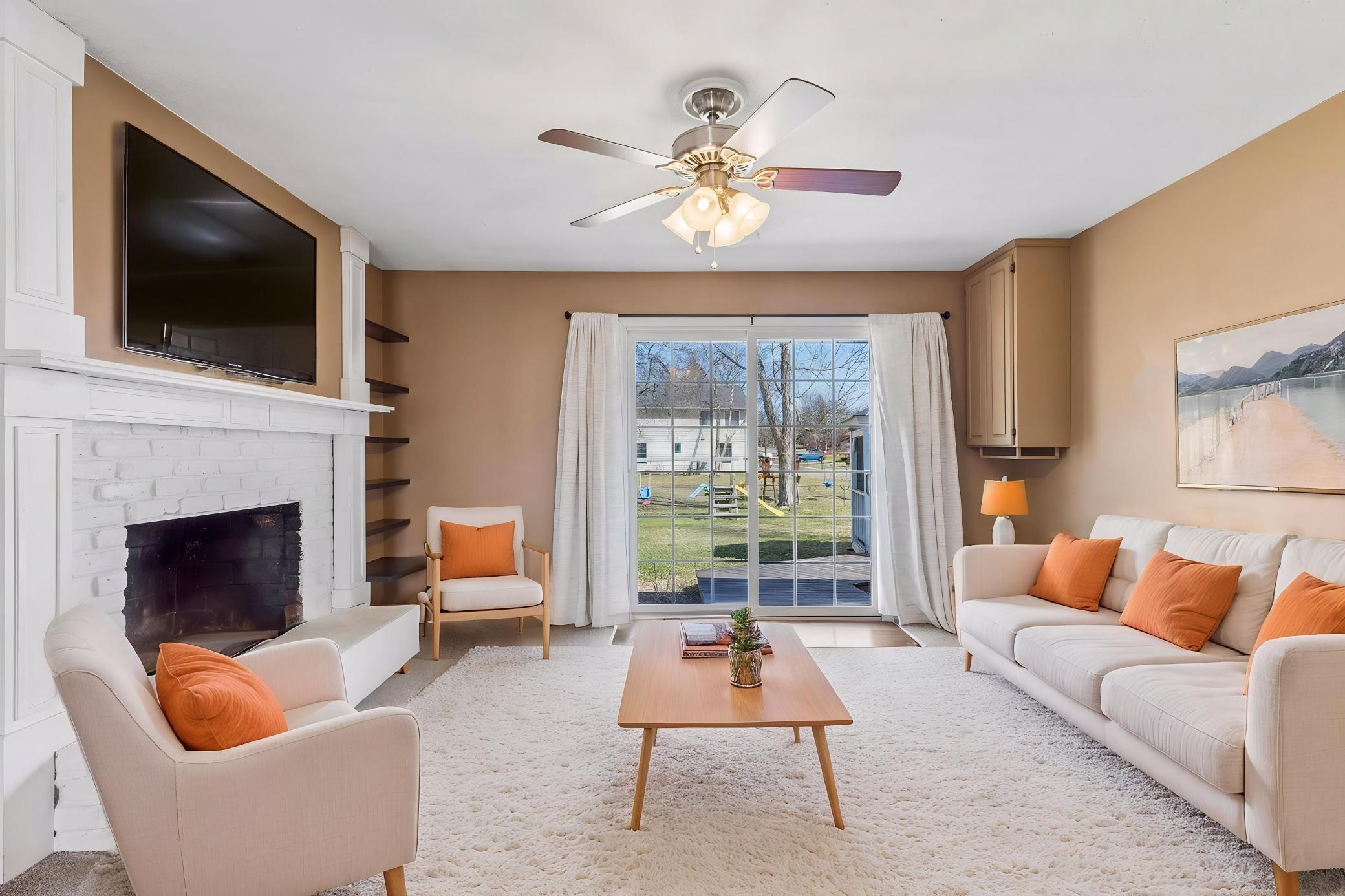 Living Room (Virtually Staged)