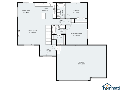Main Level Floor Plan