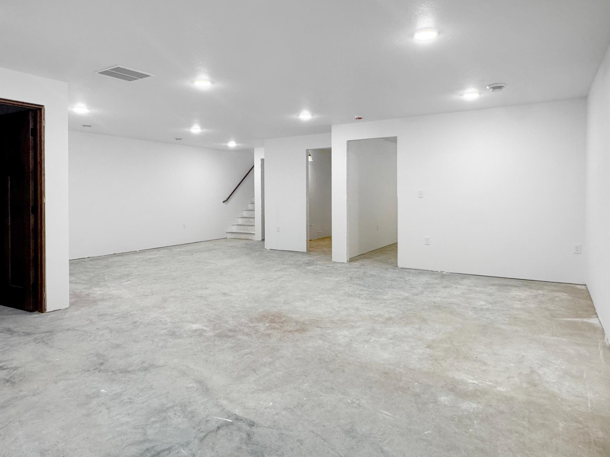 Basement Living Area