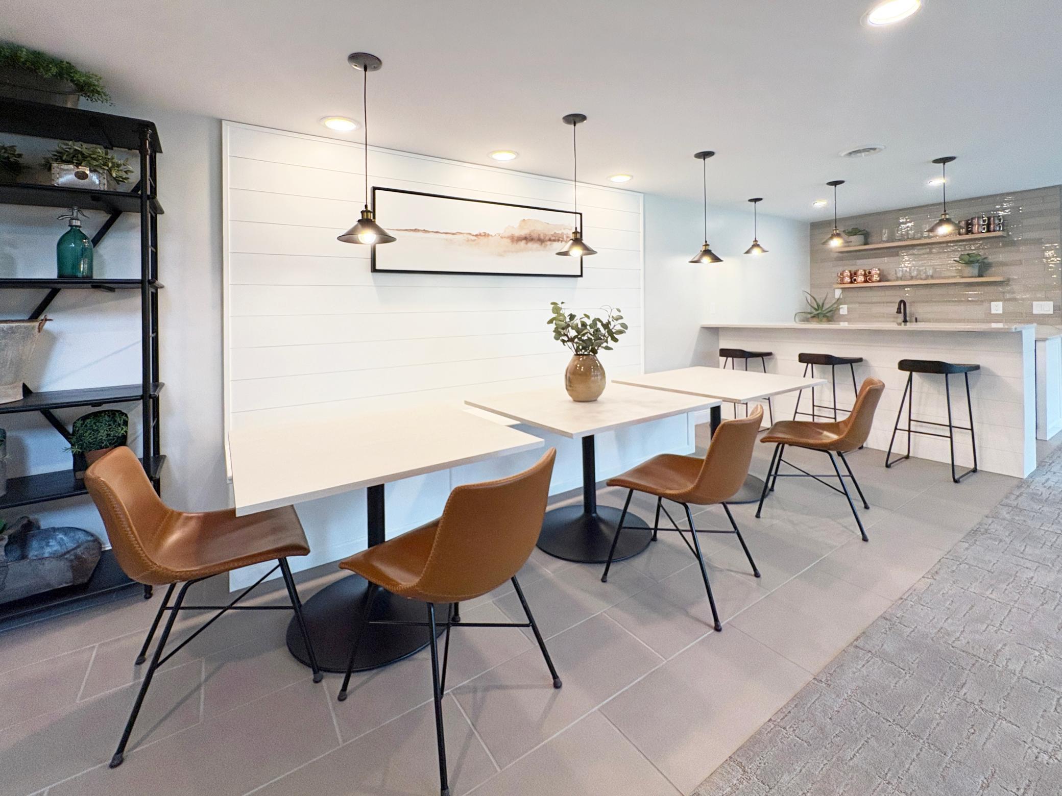 Wet Bar with Seating