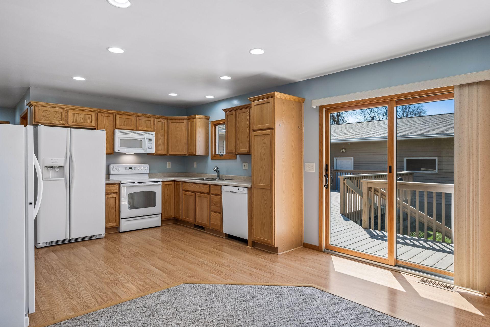 Access to the backyard oasis