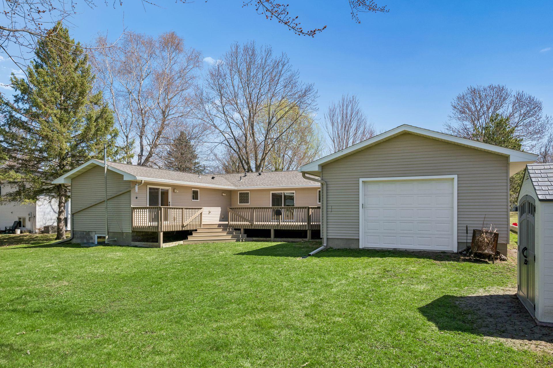 BBQ ready backyard oasis