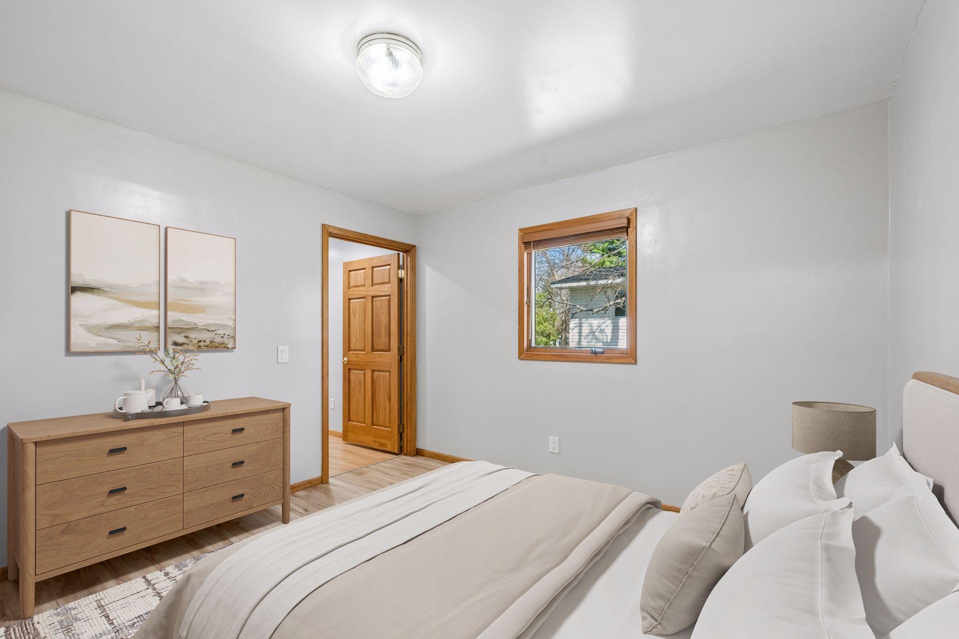 First of three main floor bedrooms