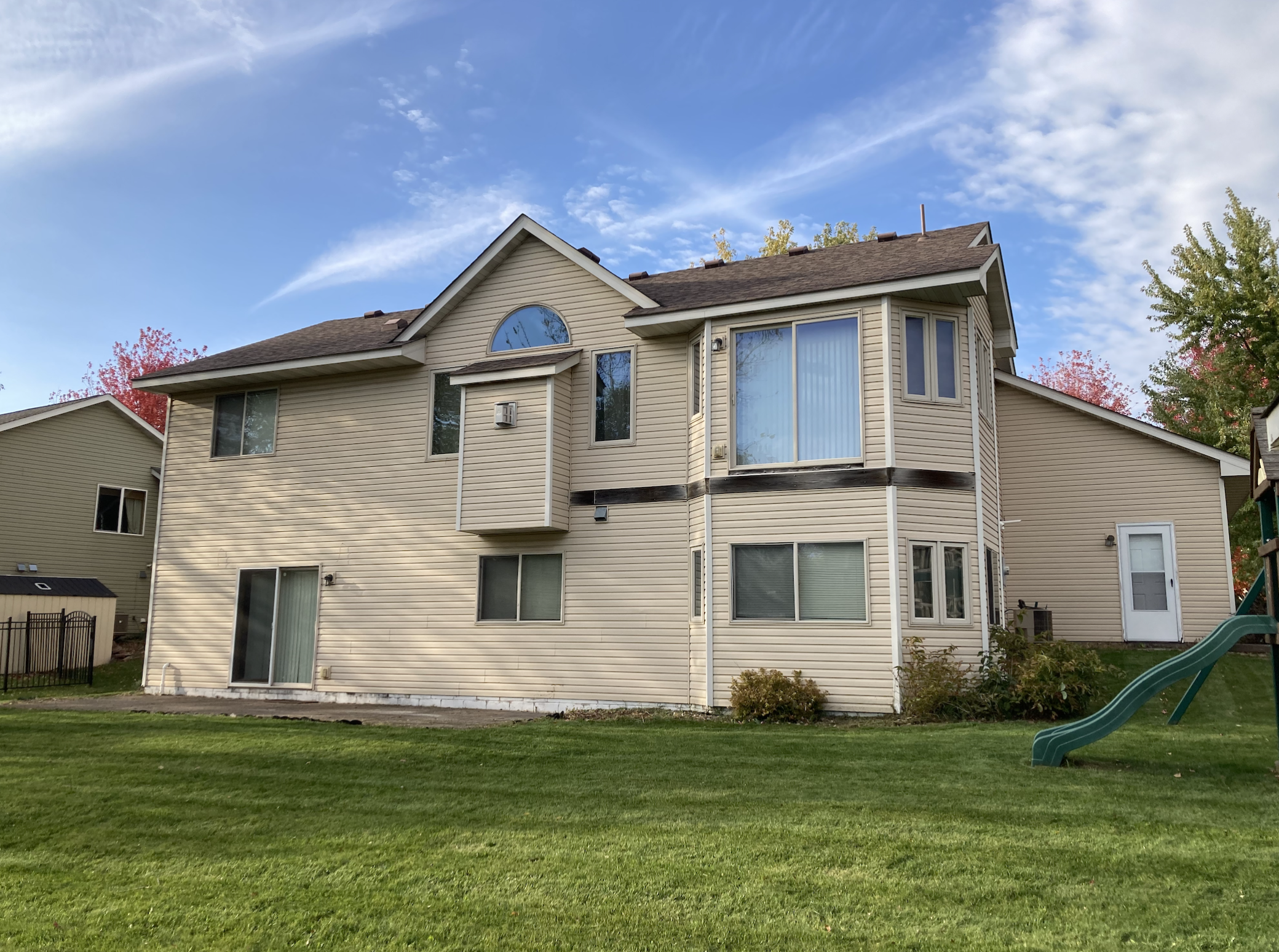 Large Flat Backyard! Includes Backyard Shed!