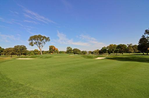 Another view of Edina Country Club with its beautiful fairways and clubhouse