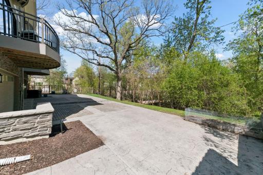 Each home has its own driveway and private garage