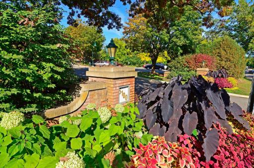 The entrance to Edina Country Club just 6 blocks from your home