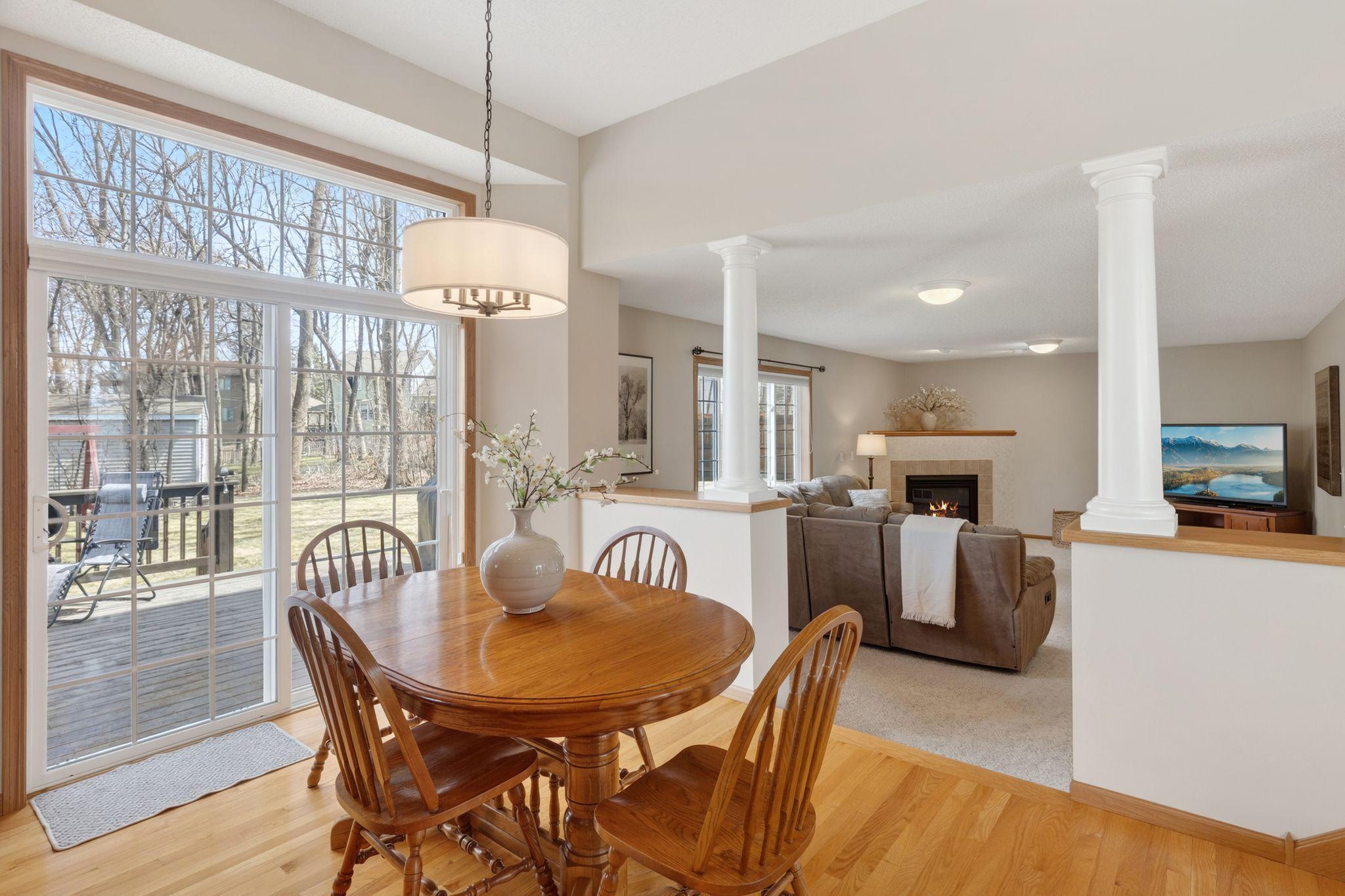 Large windows for lots of natural light