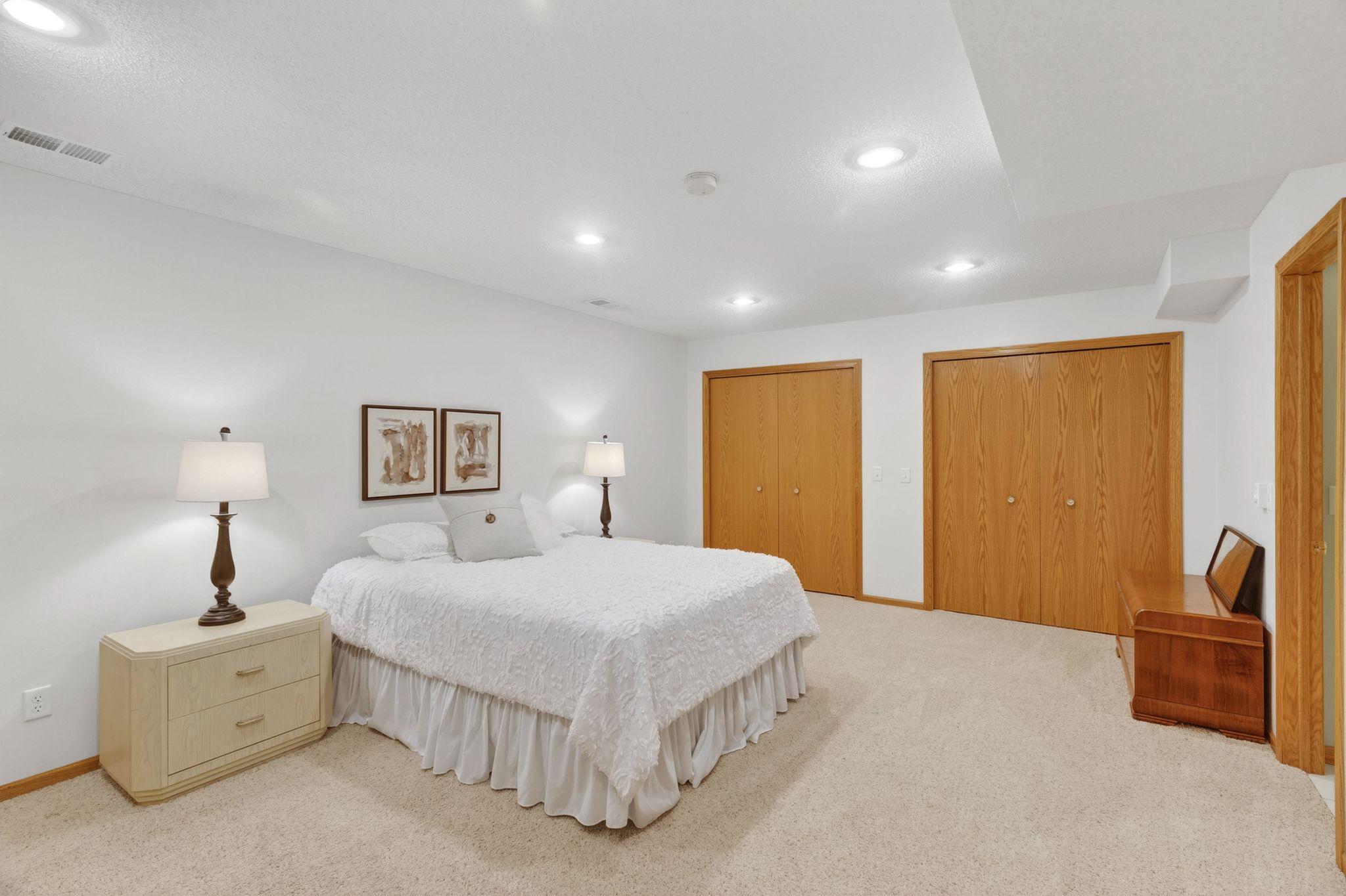 Lower level non-conforming 5th bedroom