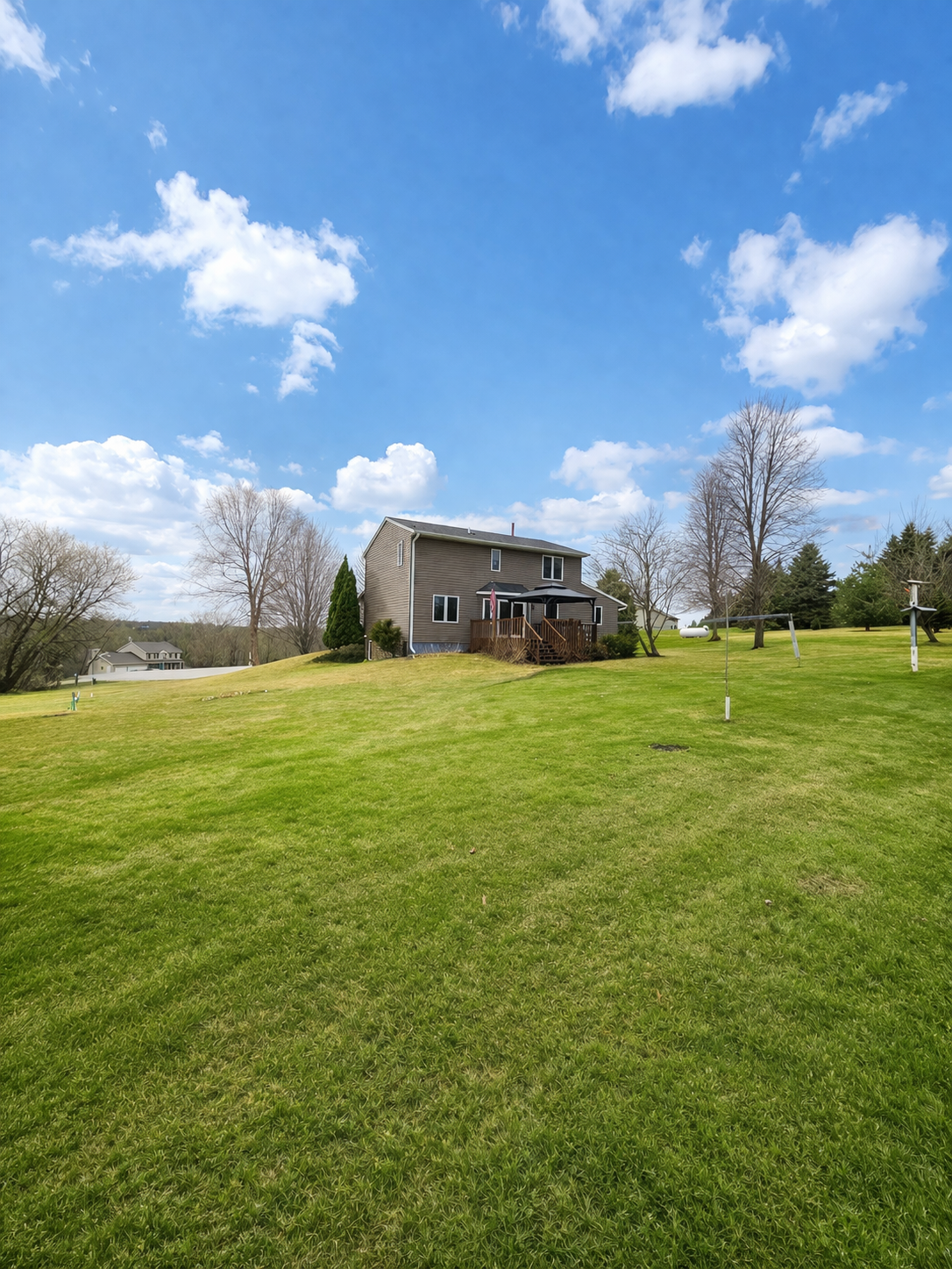 Back of Home & Property