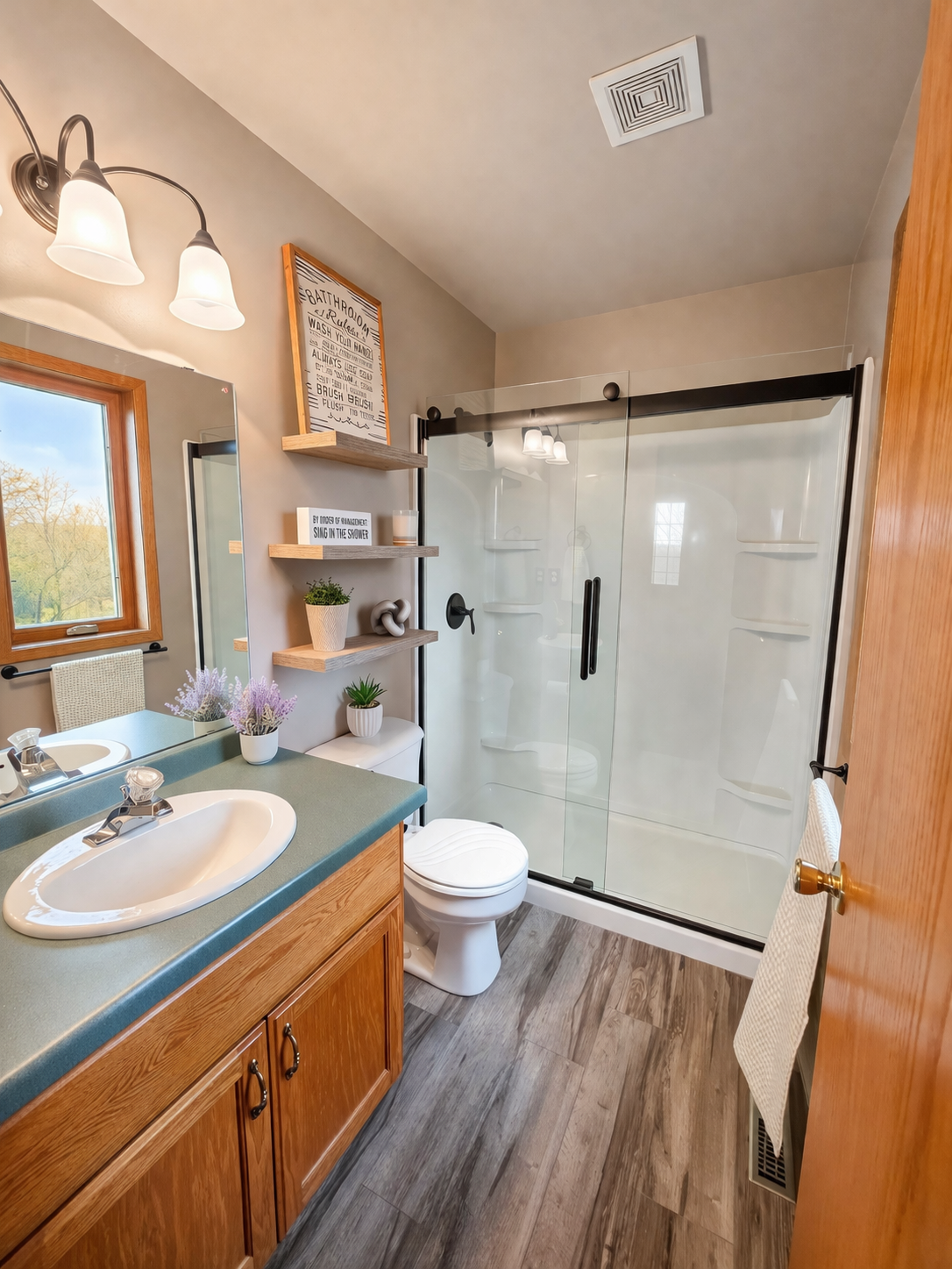 Primary Bathroom Upper