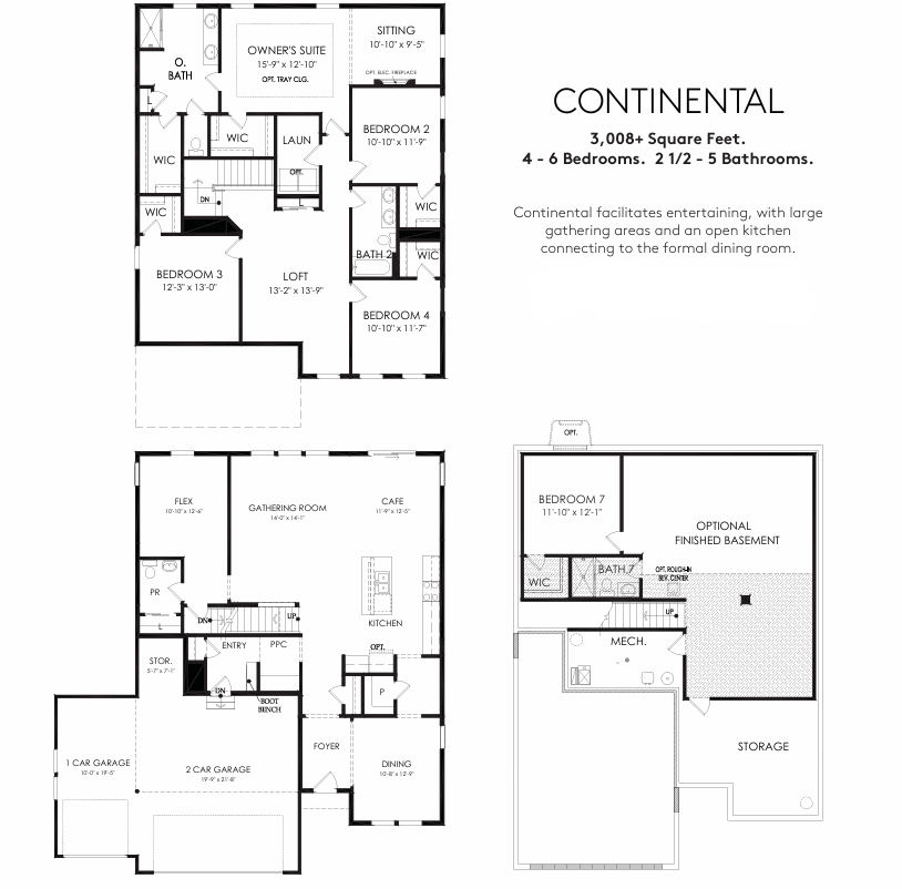 Continental Floorplan