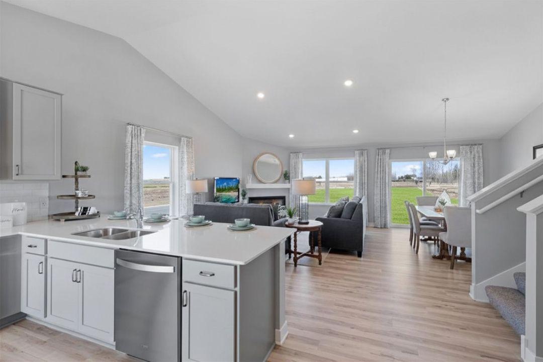 One of the first things you'll notice is our attention to detail throughout the layout, especially here in the kitchen! Photo is of model. Colors and options may vary. Ask Sales Agent for details.