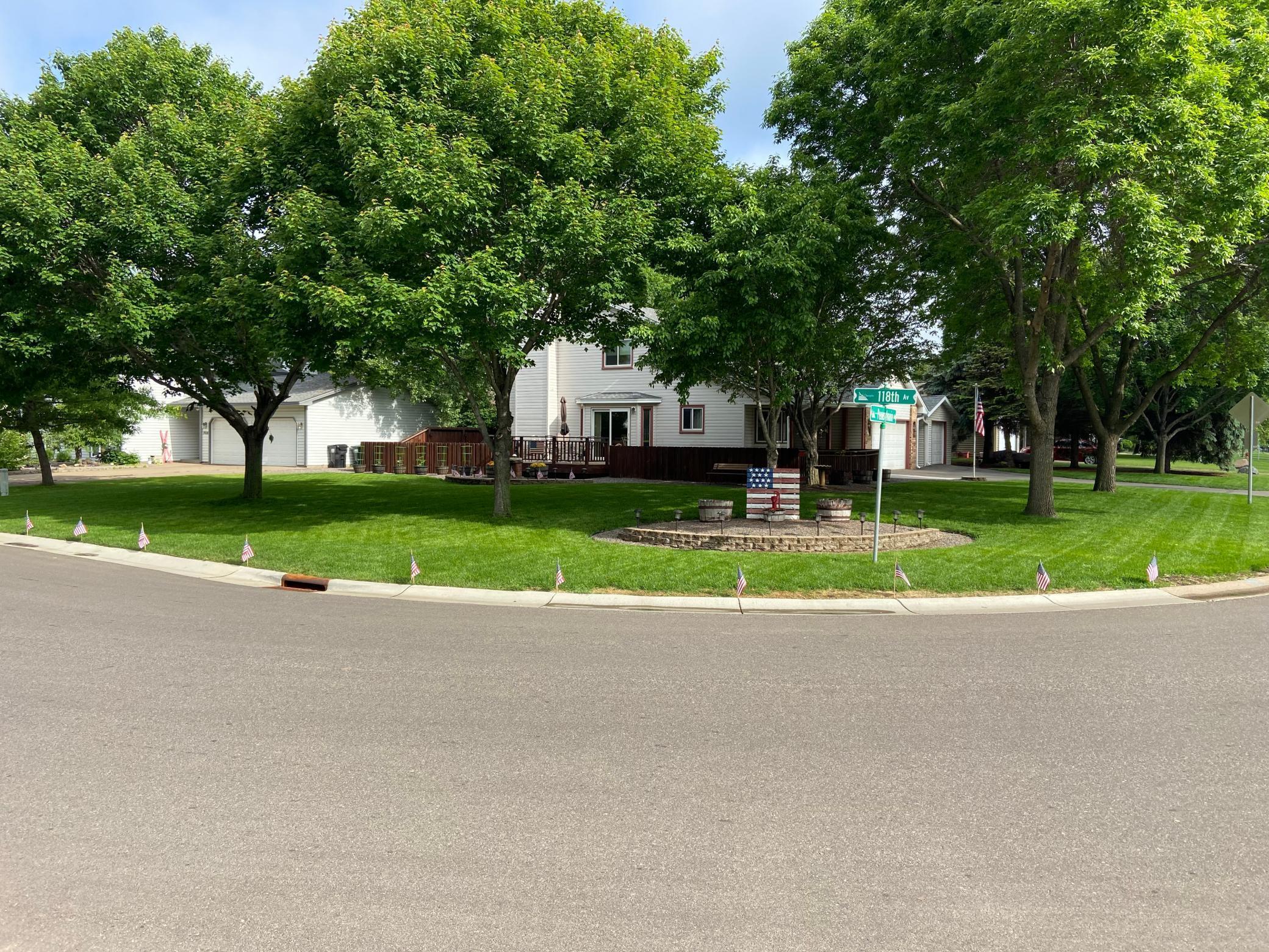 Corner view provided by the home owner