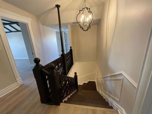 Stunning Antique staircase from the 2nd level