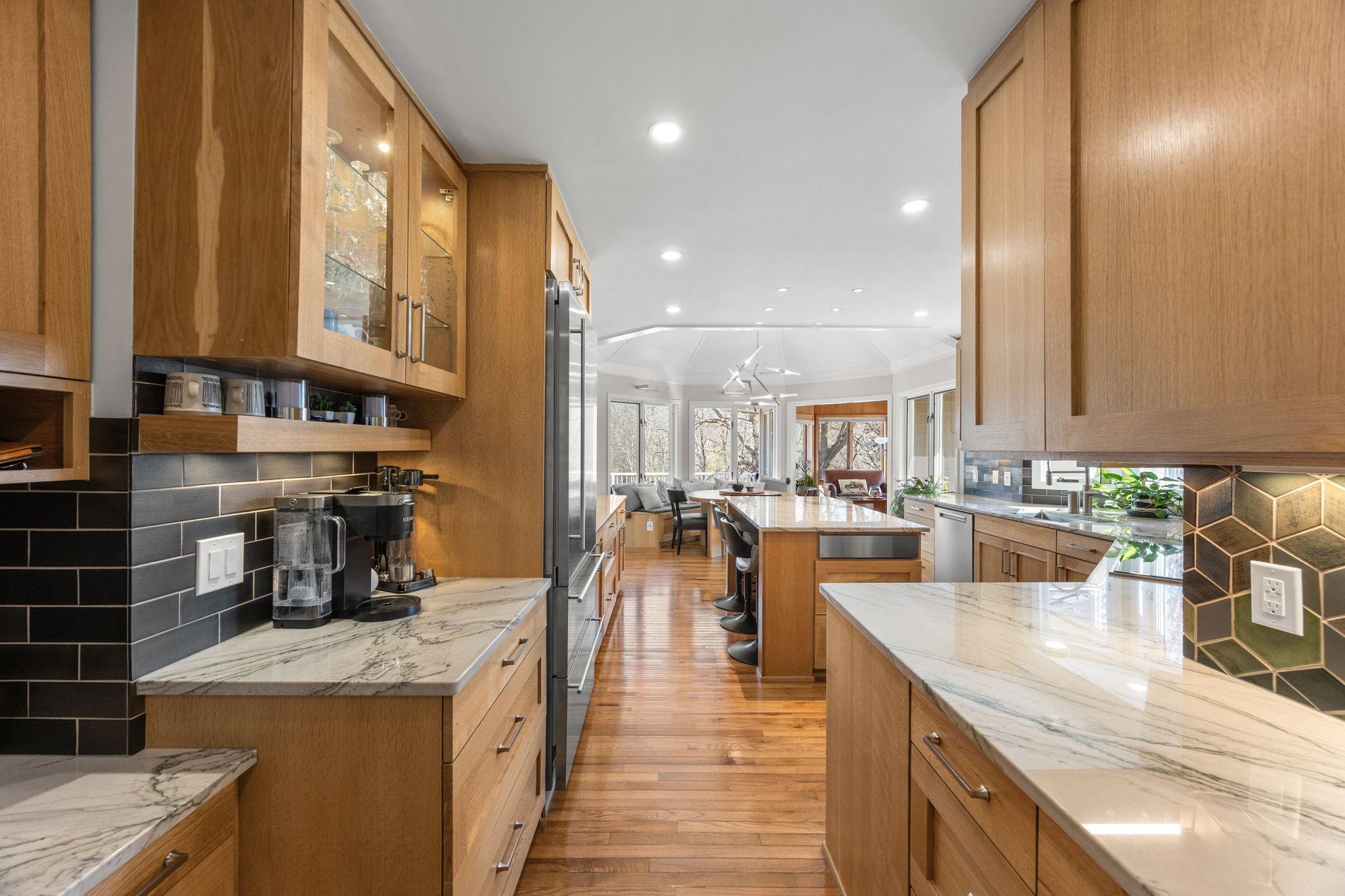 The kitchen was remodeled in 2024...