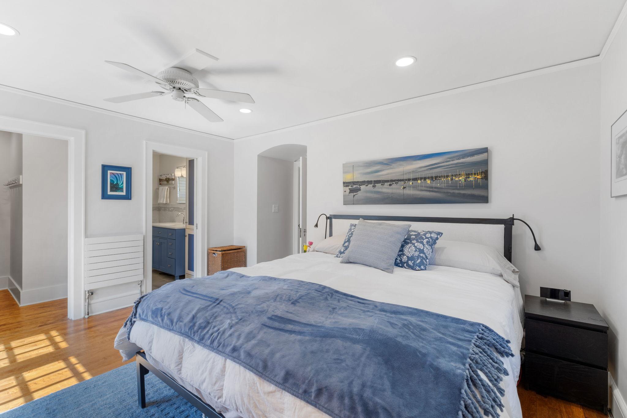 Plenty of natural light and updated decor