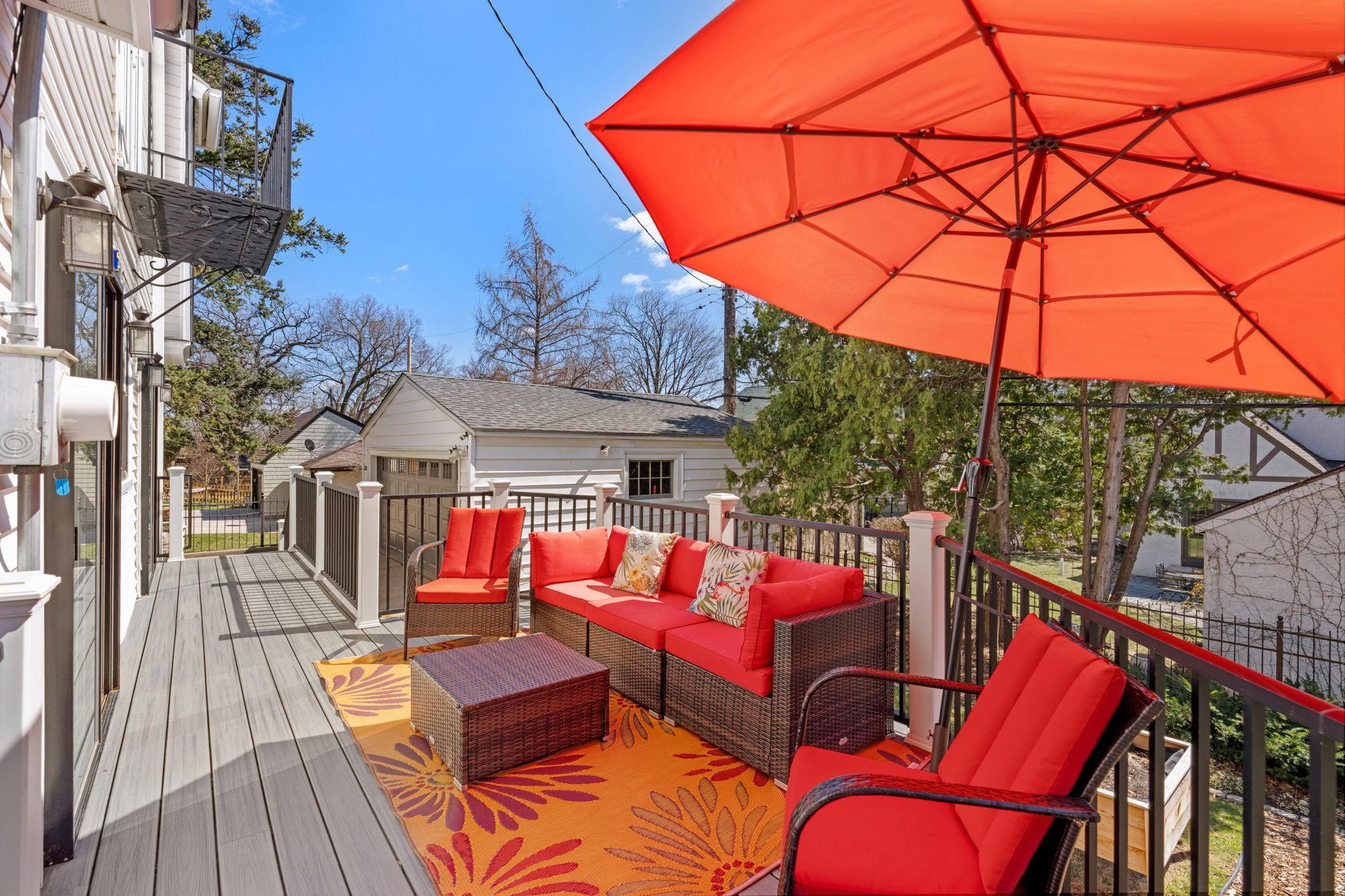 Lovely area for a morning cup of coffee