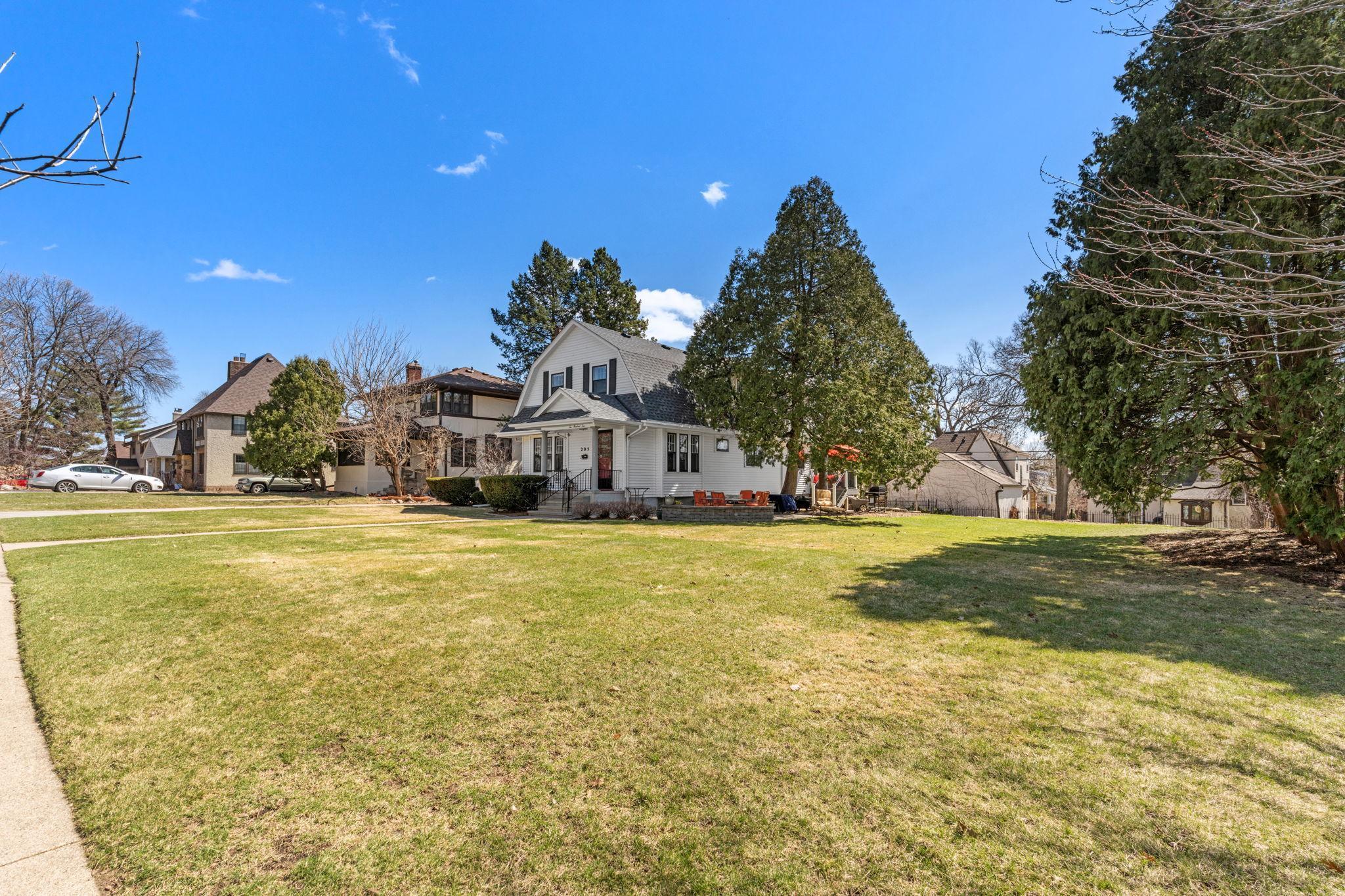 Situated on a double lot