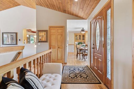 Entry leads to living and formal dining.