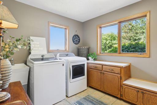 Main level laundry / mud room.