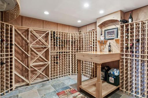 You'll love your wine cellar!