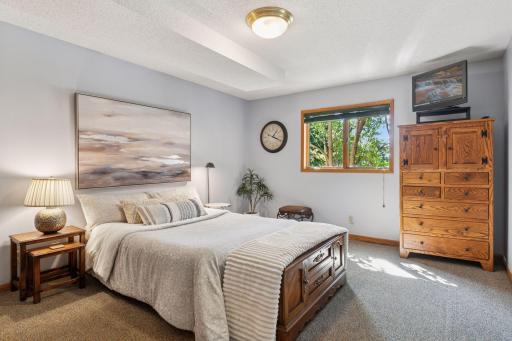 Lower level bedroom four.