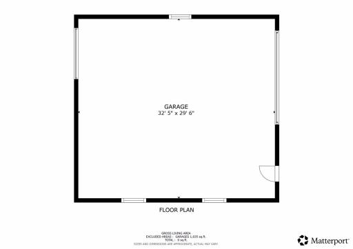 Extra garage floor plan