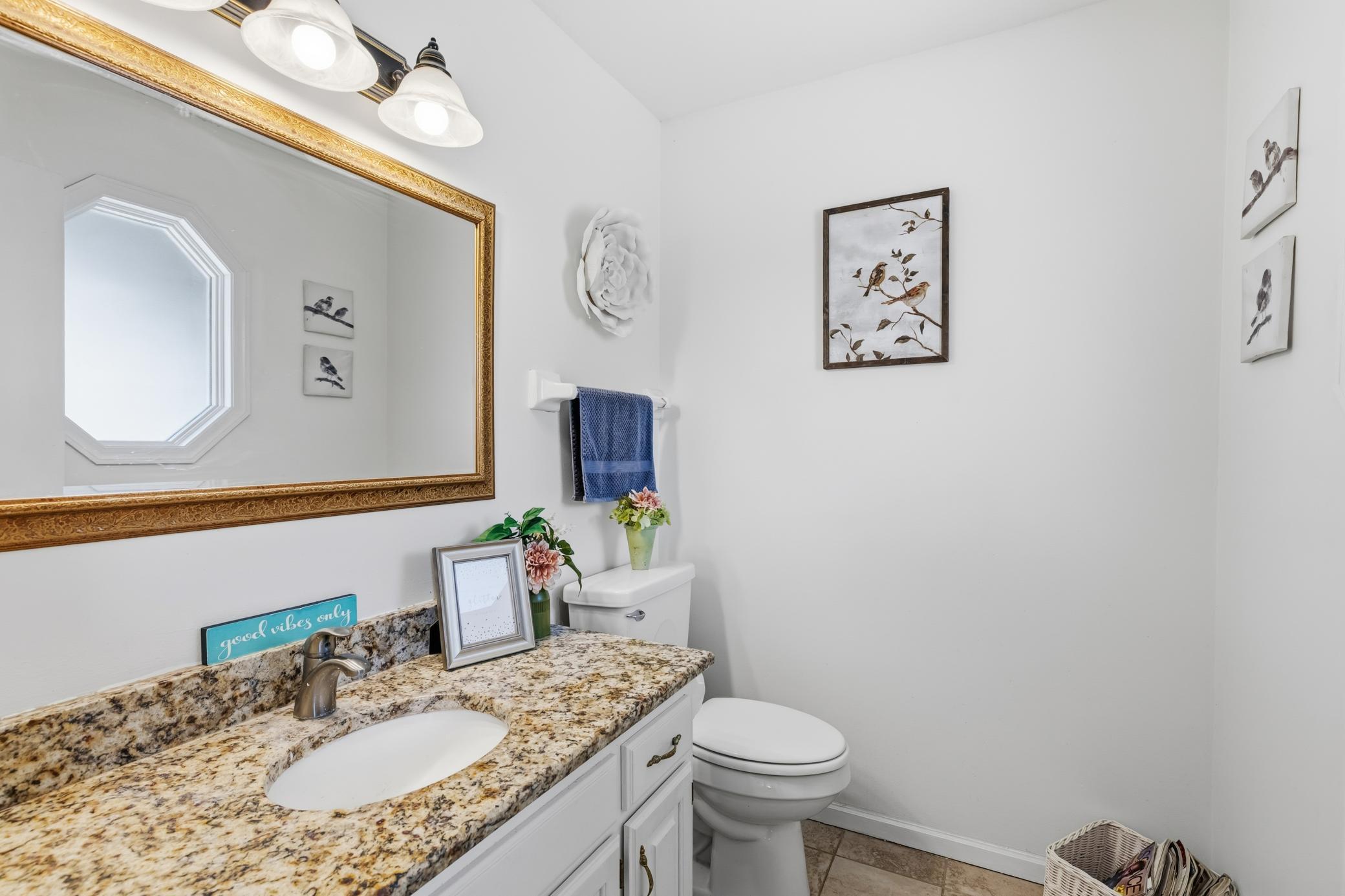 Beautiful main level bath.