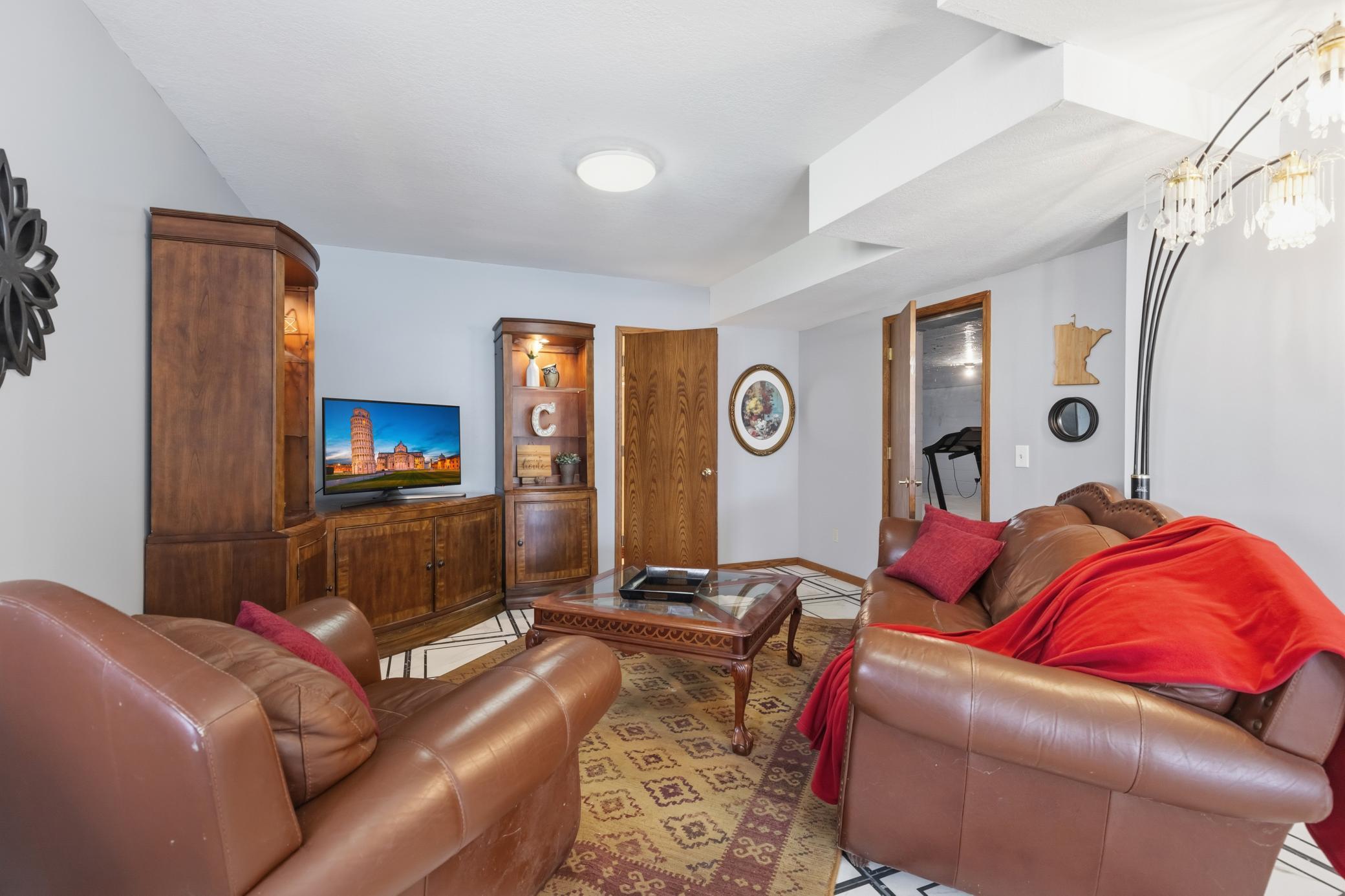 Lower level family room