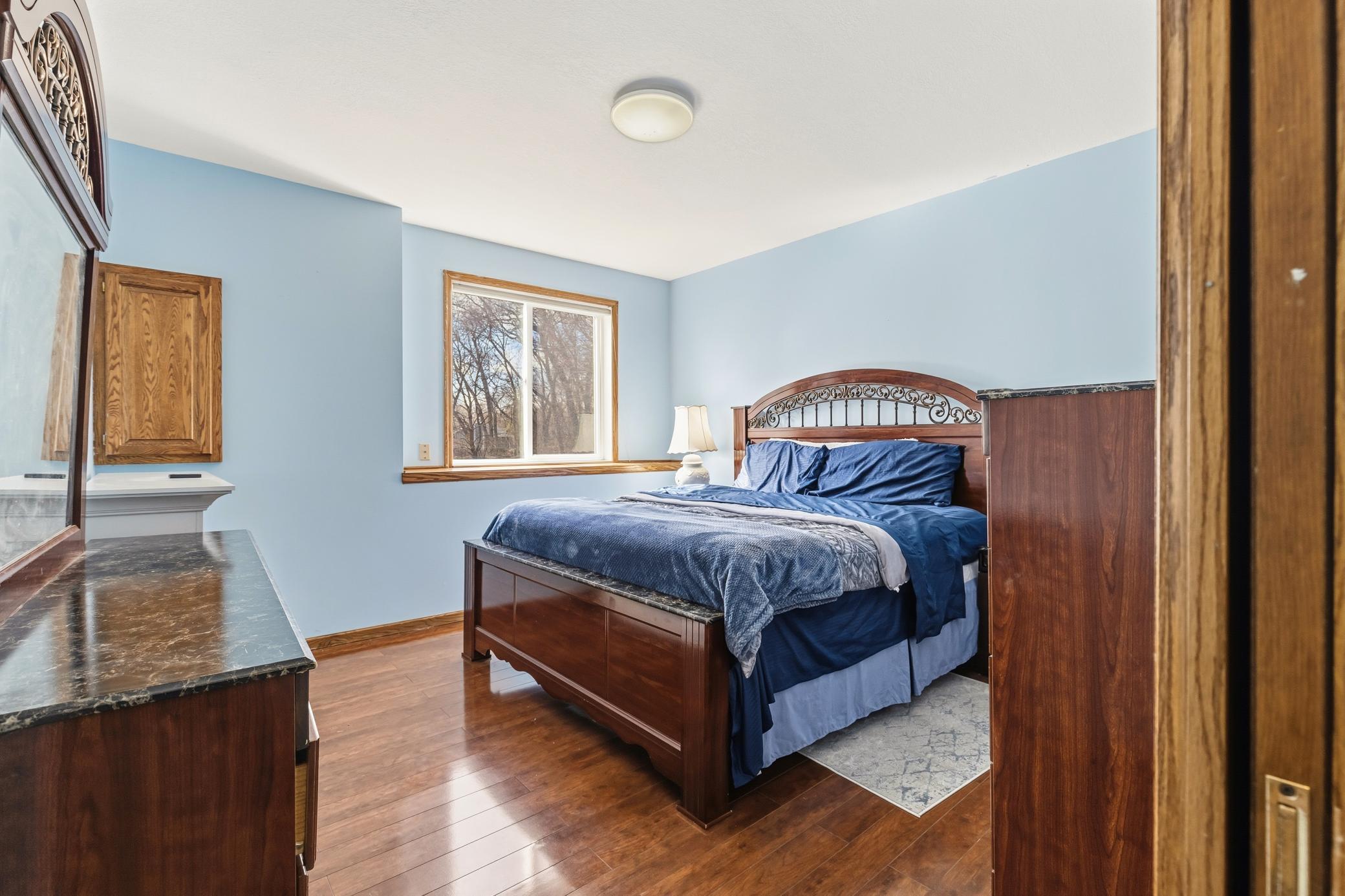 Bedroom #5 in lower level - and again, generous size!