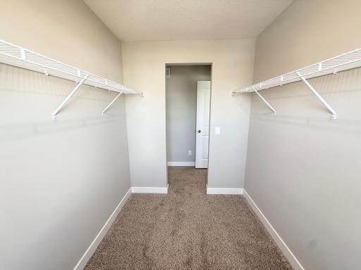 This is the second walk in closet in the primary