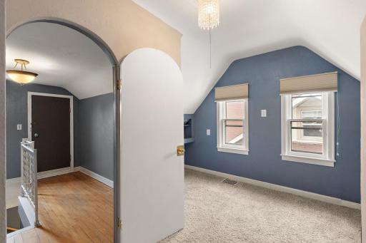 This bonus area can be used as a walk in closet, a home office, or whatever you can dream up.