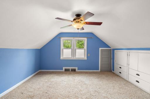 The primary bedroom.