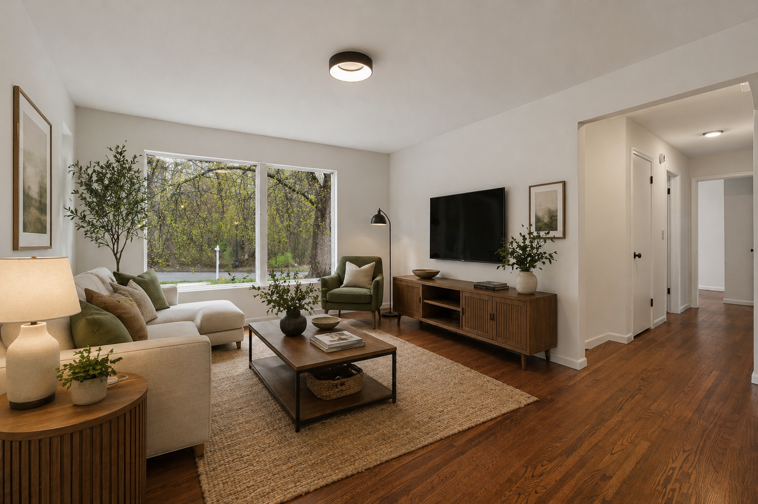 Imagine your living room