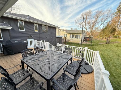Large maintenance free deck