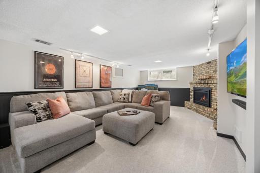 Lower level family room