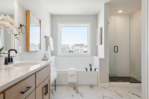 Owner's Bathroom *Photos are of like home and may not depict actual home plan. Configurations, features, materials and finishes may contain options that are not included in the price.