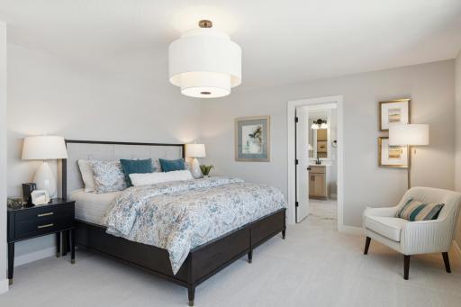 Owner's Suite *Photos are of like home and may not depict actual home plan. Configurations, features, materials and finishes may contain options that are not included in the price.