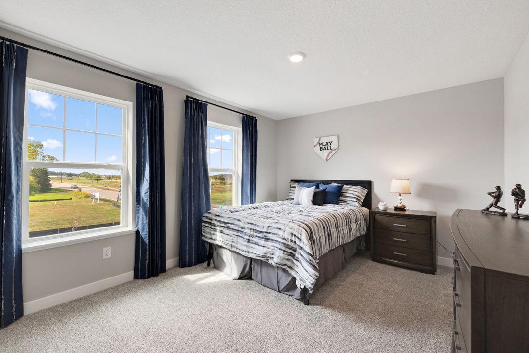 One of the 4 MASSIVE bedrooms on the upper level.