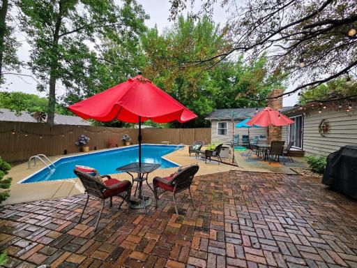 Enjoy parties or just relaxing in the sun with your own private oasis!