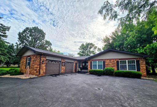 Welcome Home! Stunning 4 bedroom home on double lot, private backyard pool, updated kitchen open to family room with fireplace, main floor laundry, with an attached double garage.
