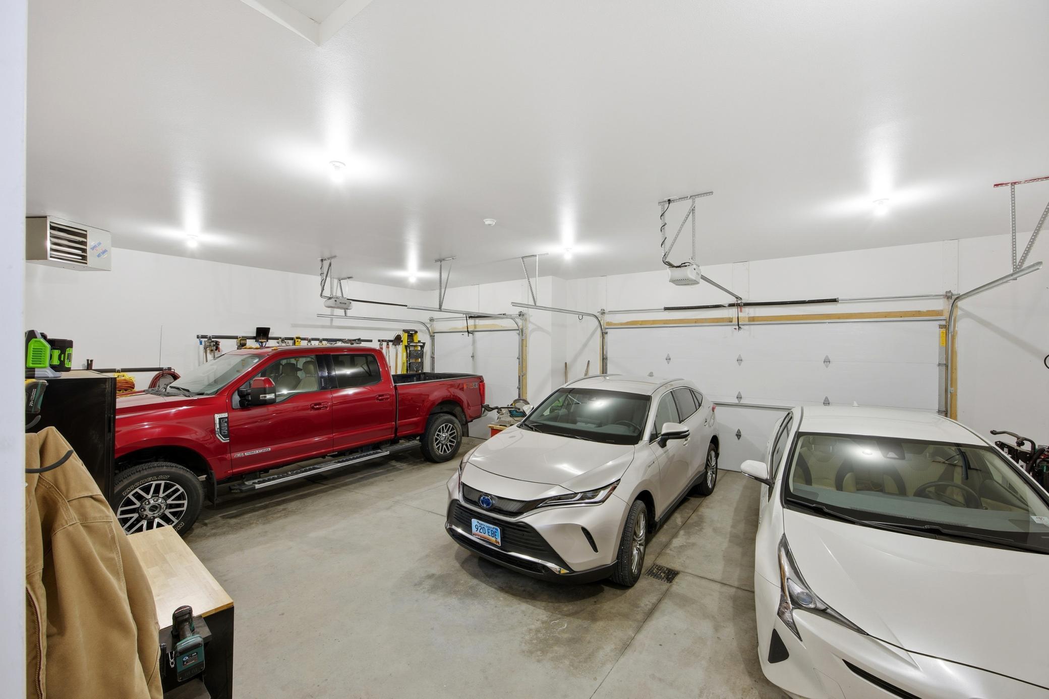 Fully Finished/Heated Garage