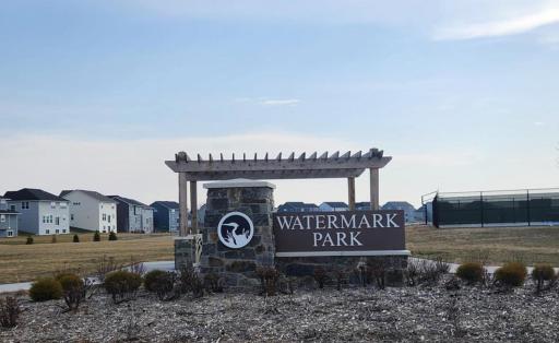 Watermark Park is where you can find the clubhouse for residents to use. It has a nice clubroom, fitness center, pickle ball courts, playground and more.