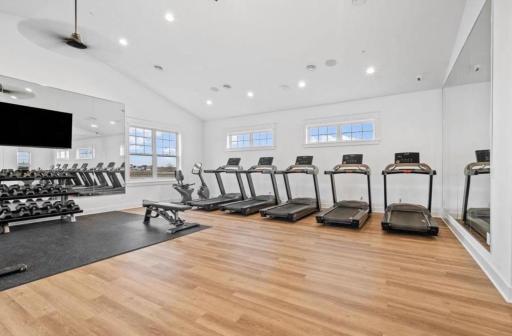 Watermark Park is where you can find the clubhouse for residents to use. It has a nice clubroom, fitness center, pickle ball courts, playground and more.