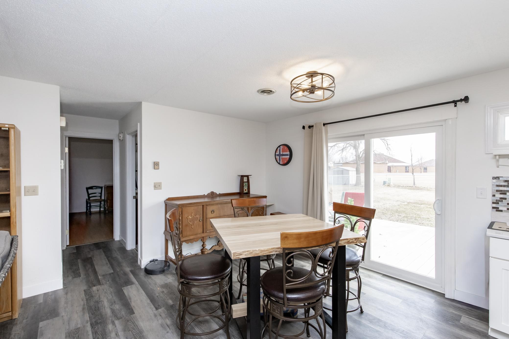 Dining area