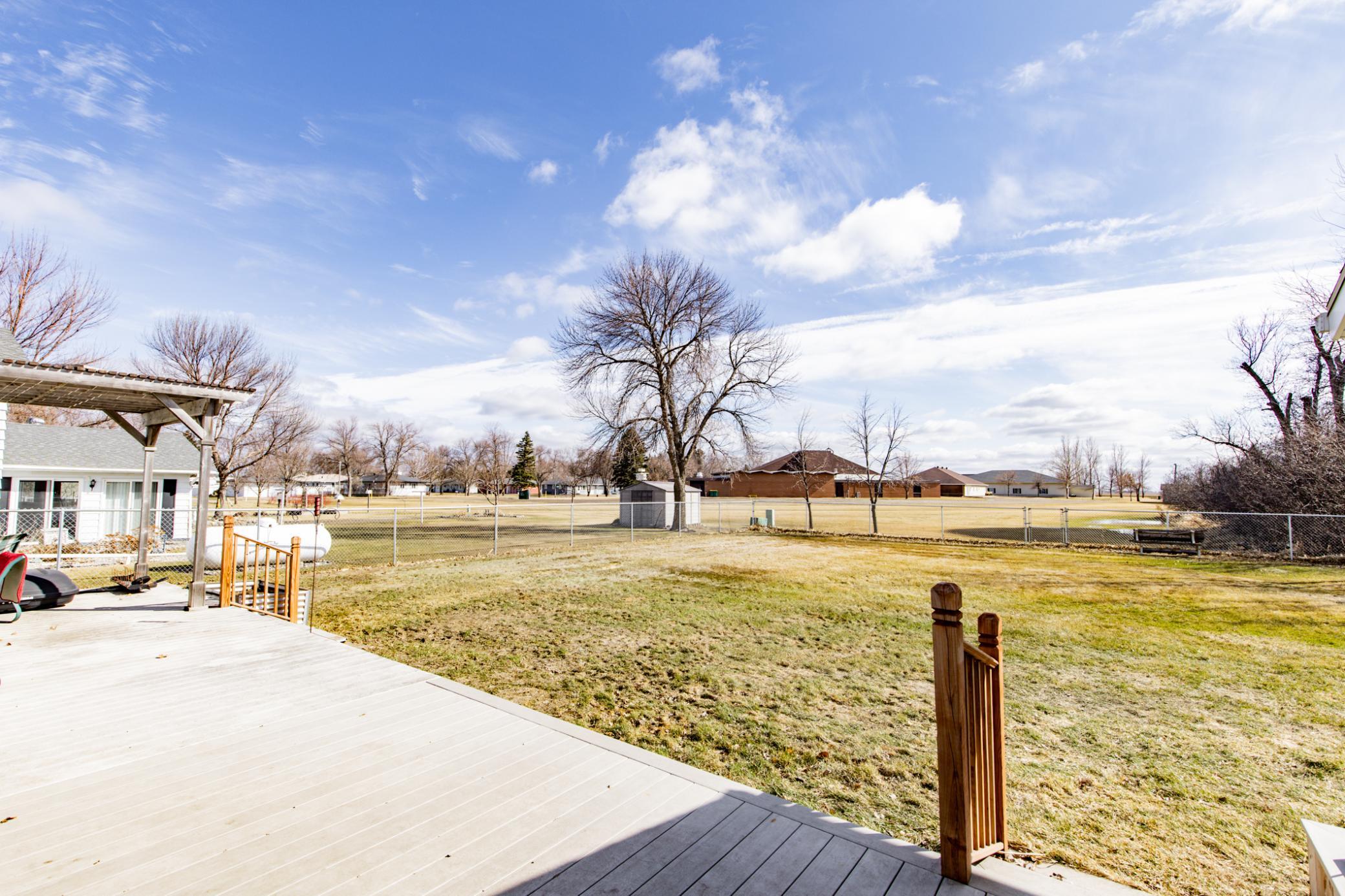 Back Yard From Deck